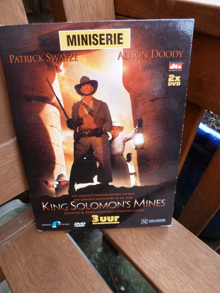 King Solomon's mines dvd miniserie, Cd's en Dvd's, Vanaf 12 jaar, Ophalen of Verzenden, Zo goed als nieuw