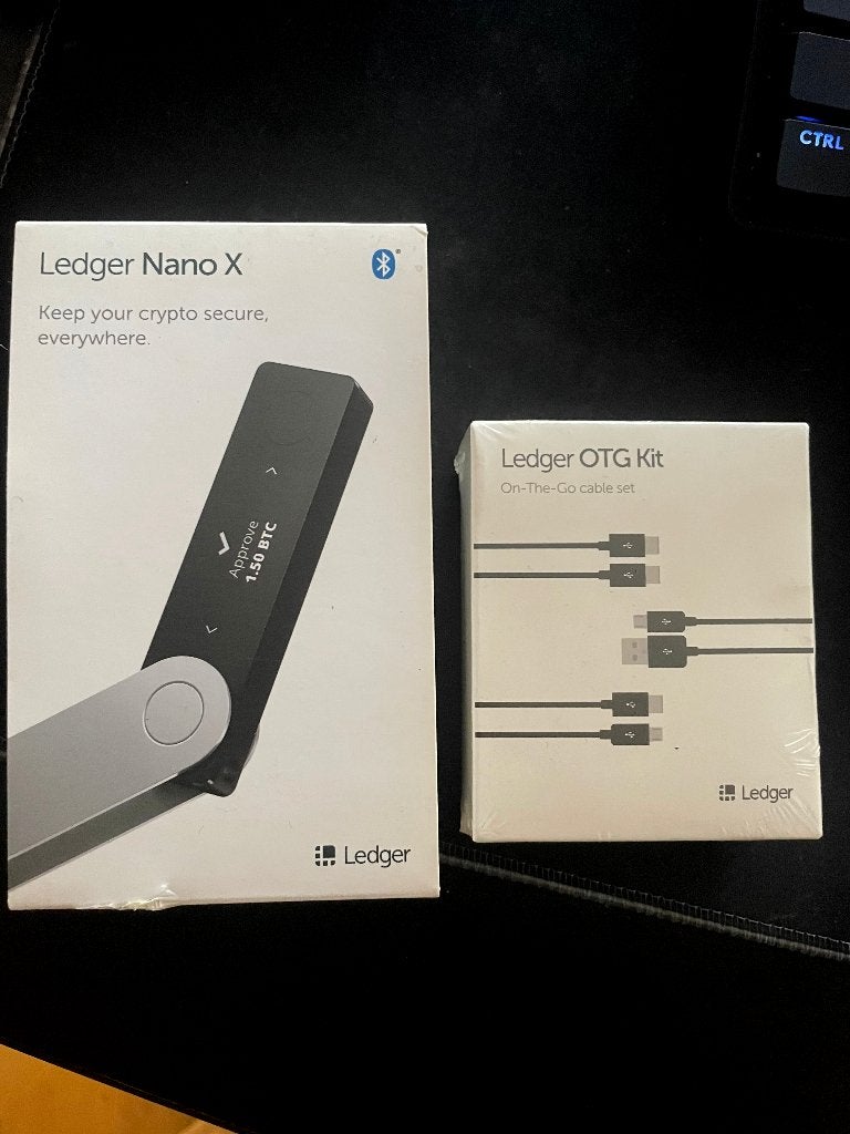 ledger nano x, Computers en Software, Ophalen of Verzenden, Zo goed als nieuw, Ledger, 2 TB of meer
