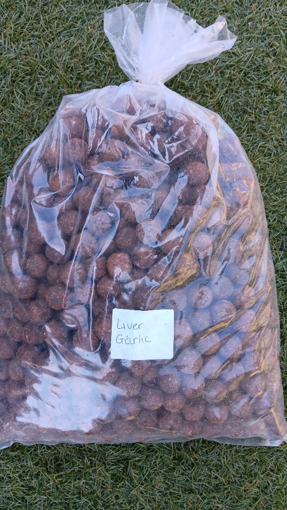 liver Garlic premium boilies 20 mm 20 kil, Ophalen of Verzenden, Nieuw, Overige typen