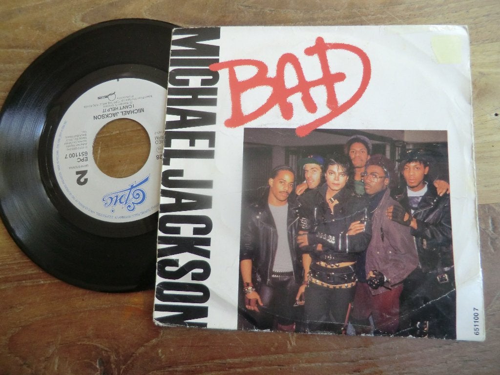 michael jackson   bad, Verzenden, Gebruikt, 7 inch, Pop