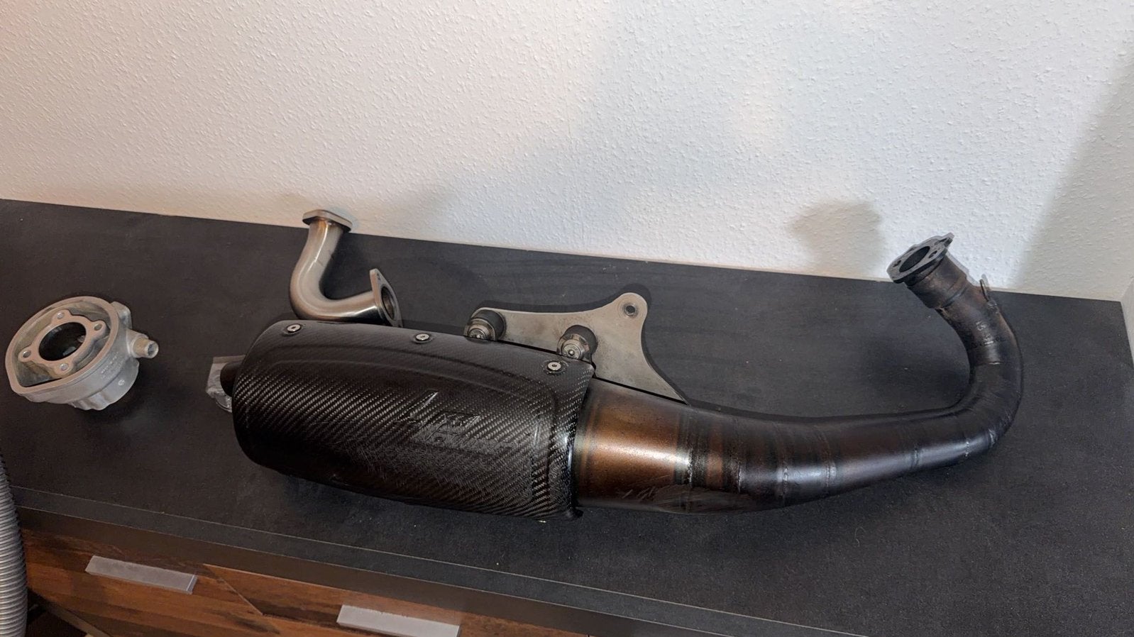 Lpower L power smart exhaust 55mm slag, Ophalen of Verzenden, Gebruikt