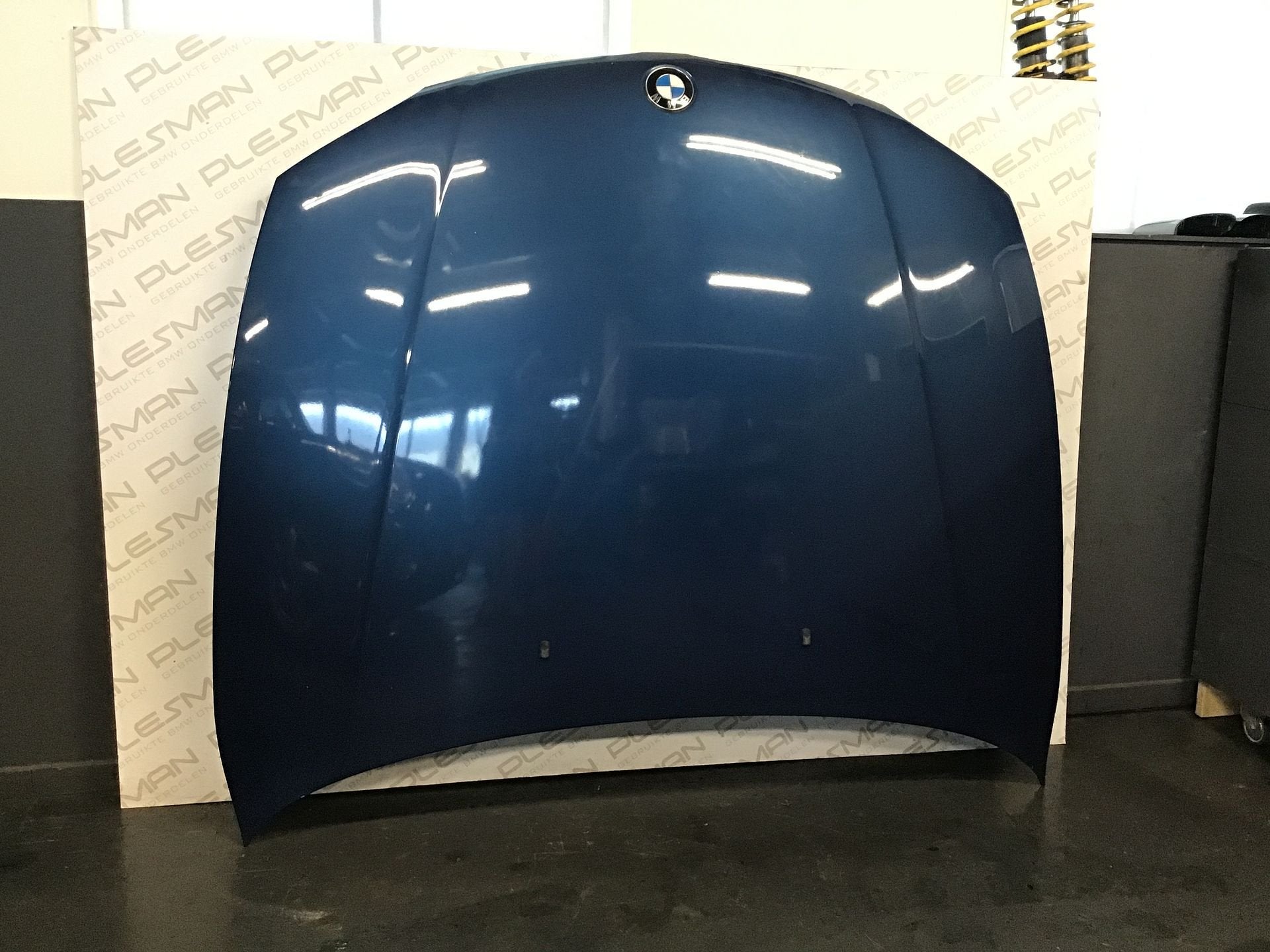 Motorkap blauw BMW E81/E87, Auto-onderdelen, Gebruikt, -, Voor, -
