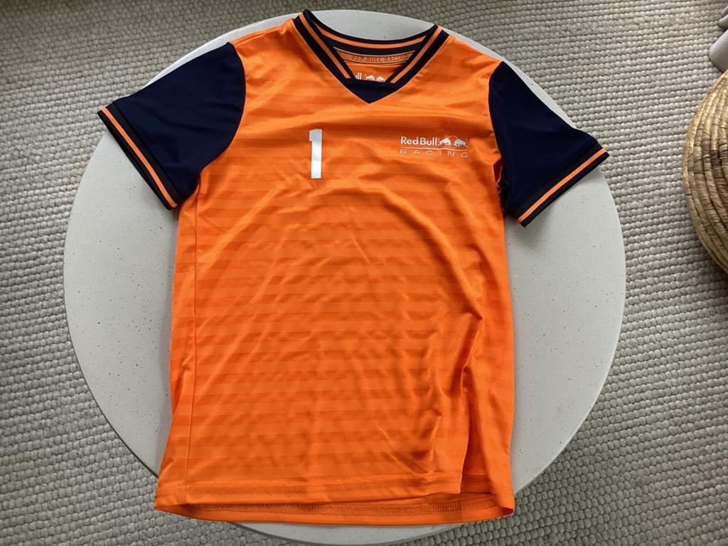 Red Bull Racing Verstappen Shirt Maat 140, Ophalen of Verzenden, Zo goed als nieuw, Overige maten, Overige typen