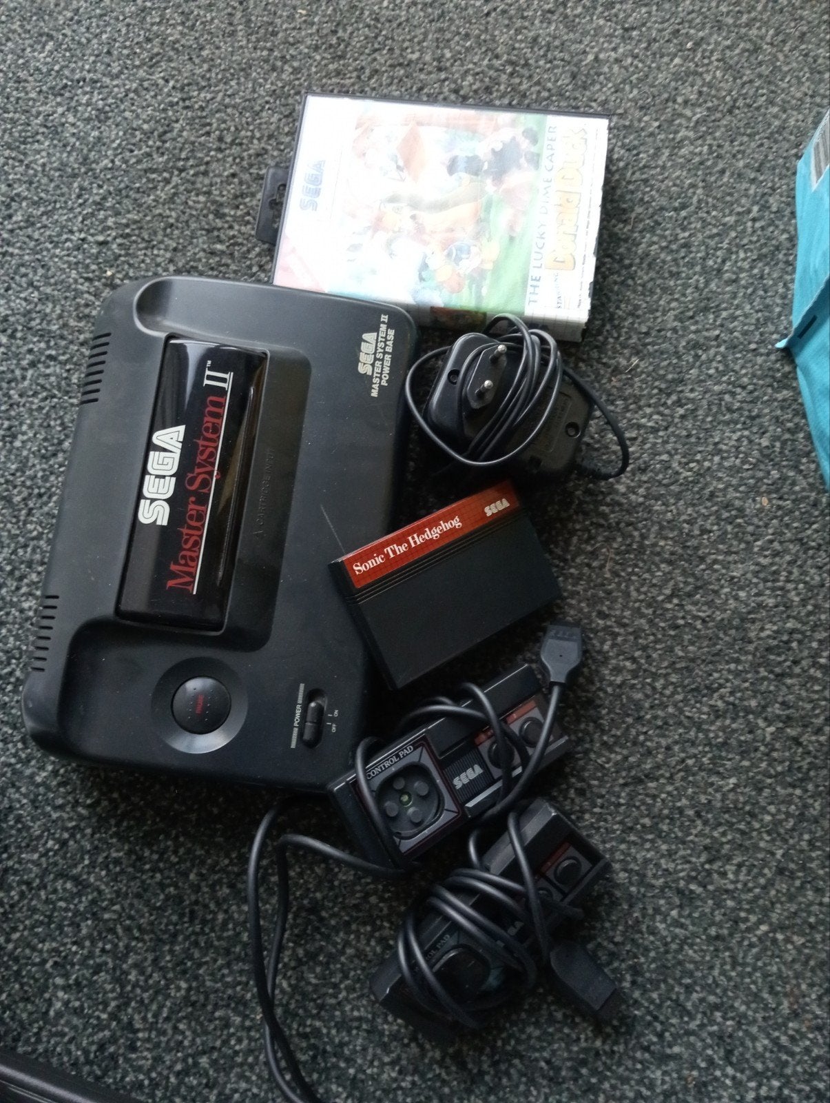 Sega Master System II met games en controllers, Ophalen, Master System, Met 2 controllers, Gebruikt