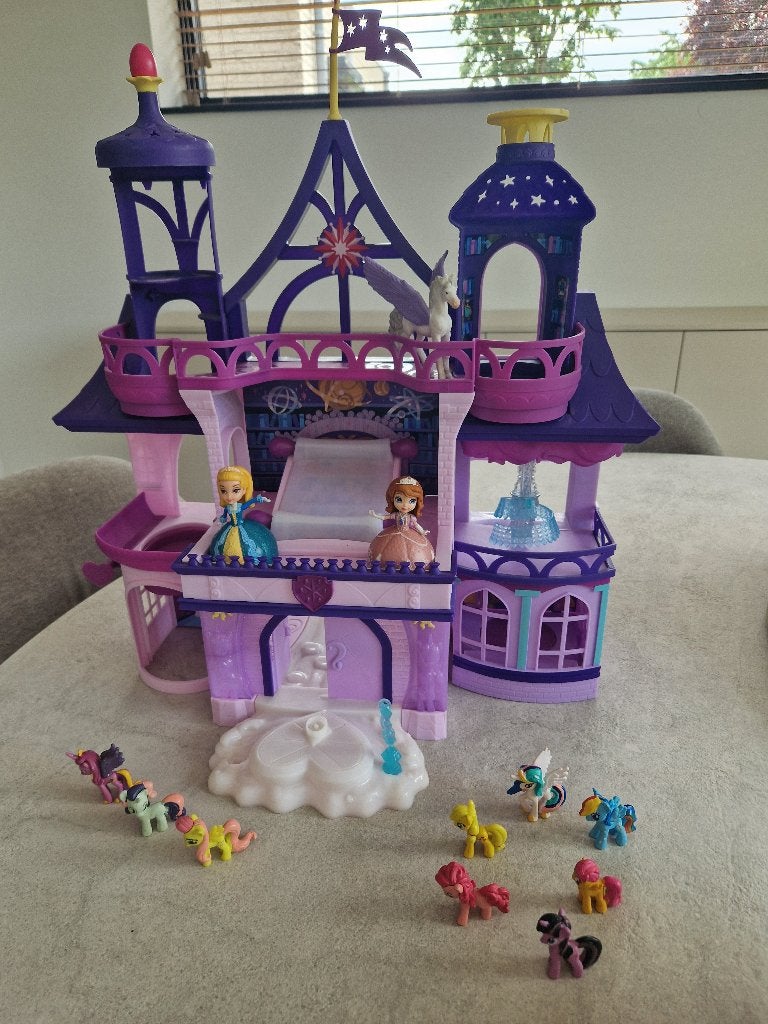 my little pony kasteel met toebehoren, Ophalen, Gebruikt