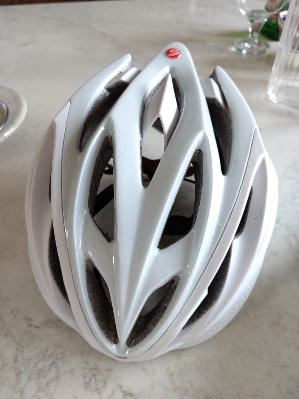 Mooie Spiuk fietshelm te koop, Zo goed als nieuw, L, Heer of Dame, Ophalen