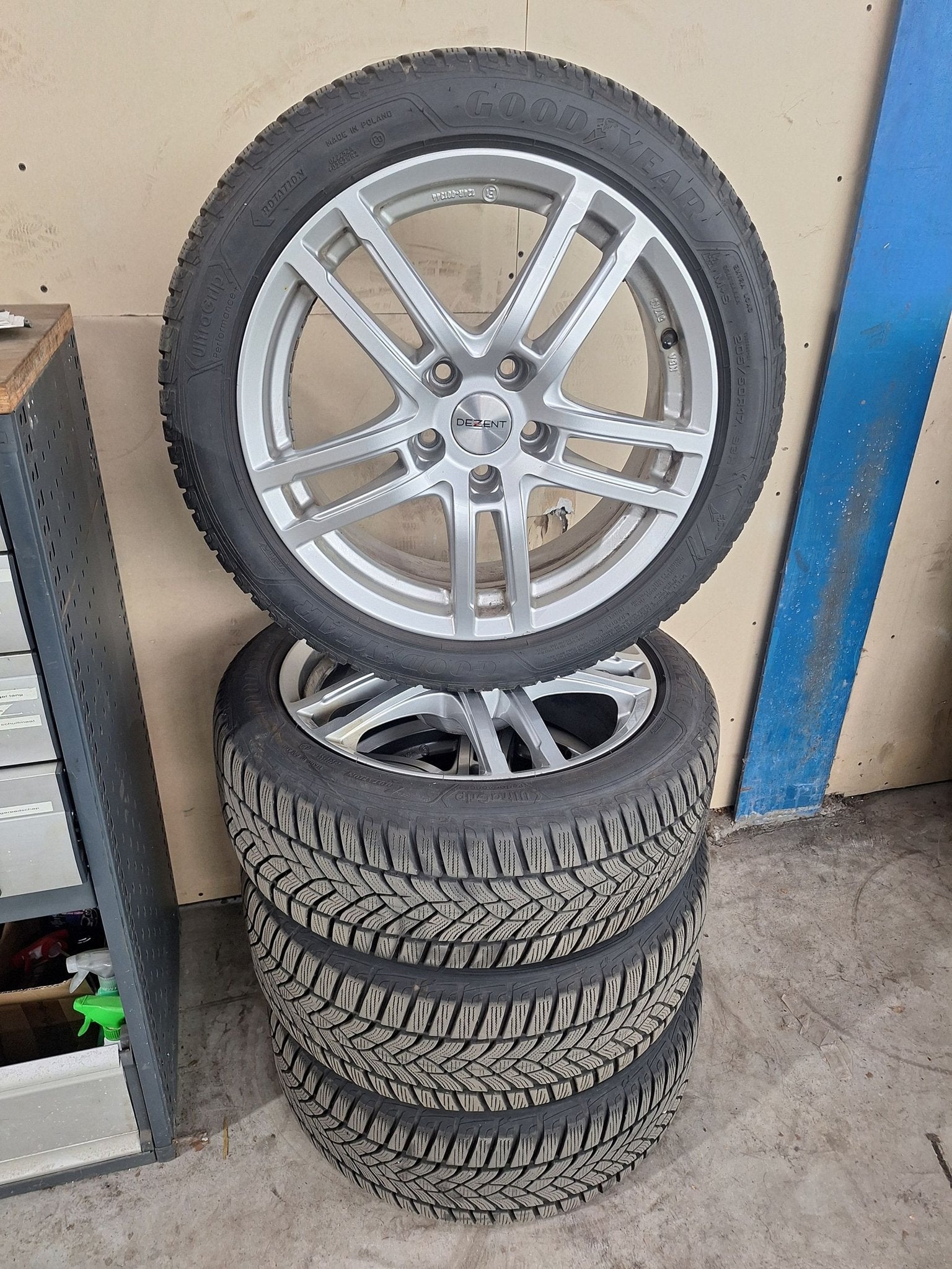Volkswagen Golf Winterset 17 Inch, Auto-onderdelen, Banden en Velgen, Ophalen, Gebruikt, -, -