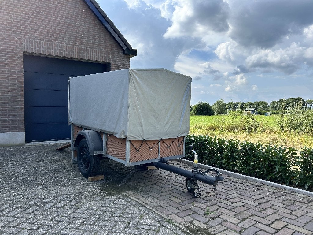 Aanhanger met huif, Ophalen, Gebruikt