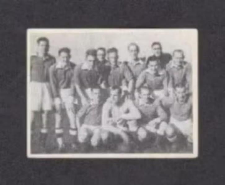 Voetbalplaatje Enschedese Boys Enschede 1951-1952., Verzamelen, Ophalen of Verzenden, Zo goed als nieuw