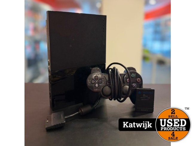 Playstation PS2 Slim console incl kabels - Garantie, Spelcomputers en Games, Spelcomputers | Sony PlayStation 2, Playstation, Zo goed als nieuw