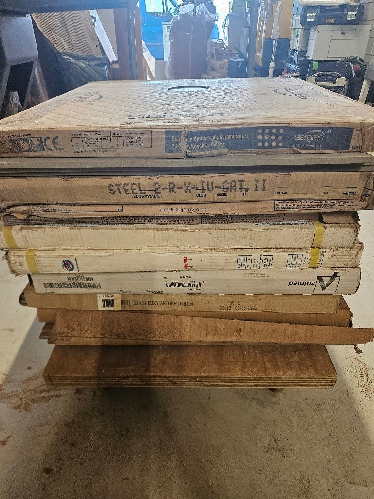 Tegels Gratis, Ophalen, 60 cm of meer, Nieuw, Minder dan 20 cm