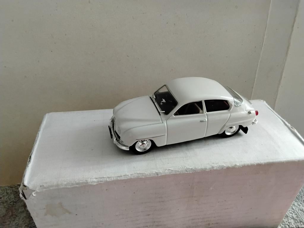 SAAB  96  ATLAS, Hobby en Vrije tijd, Modelauto's | 1:43, Ophalen of Verzenden, Auto, Overige merken