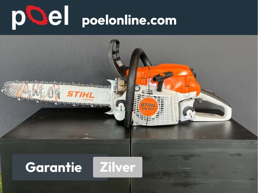 STIHL MS 261 CM  kettingzaag met garantie, Niet ingevuld, Info@poelonline.nl, Ophalen of Verzenden, Zo goed als nieuw