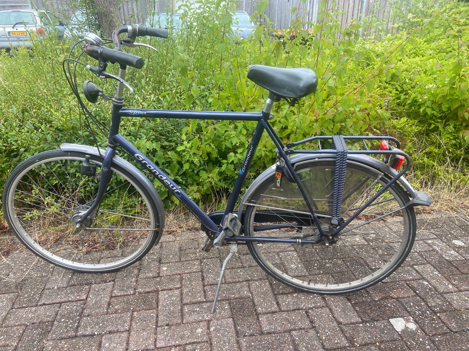 Grandeur  herenfiets - Gebruikt, Goede Staat, Terugtraprem, Ophalen, Overige merken, 53 tot 56 cm