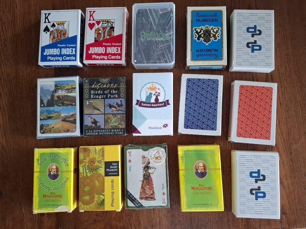 Diversen speelkaarten, Verzamelen, Speelkaarten, Jokers en Kwartetten, Ophalen of Verzenden, Nieuw, Speelkaart(en)