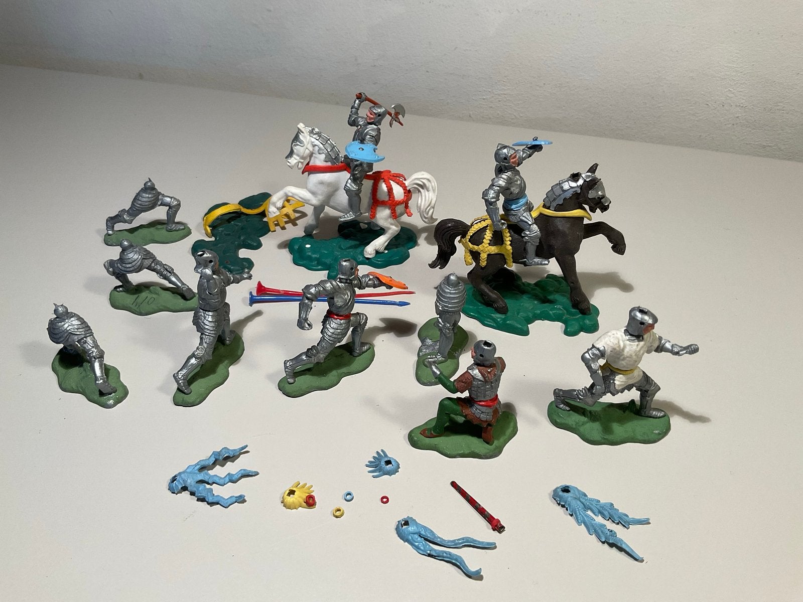 Britains Swoppet Vintage ridders, Ophalen of Verzenden, Gebruikt