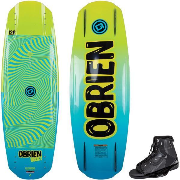 Obrien Kinder wakeboard 1.23 mt Hooky +binding kabel + boot, Watersport en Boten, Ophalen of Verzenden, Nieuw