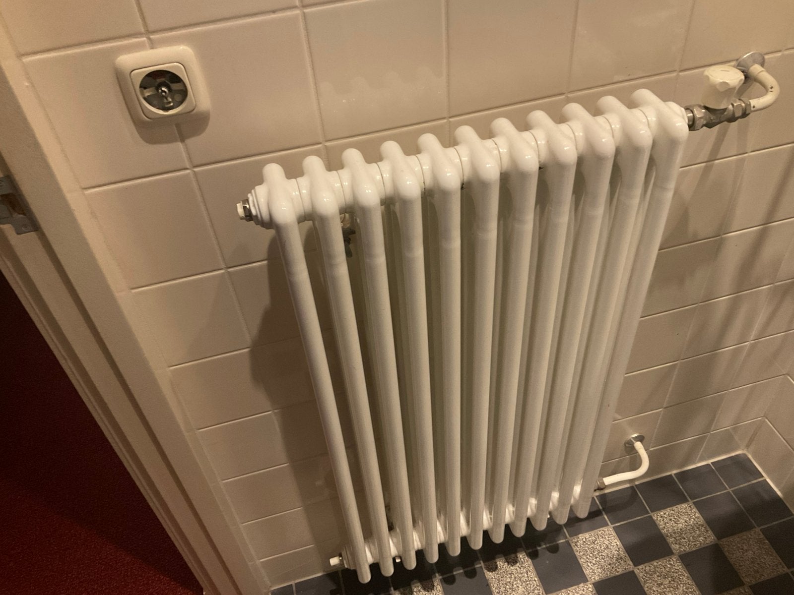 Leden radiator, Ophalen, Radiator, Zo goed als nieuw, 60 tot 150 cm