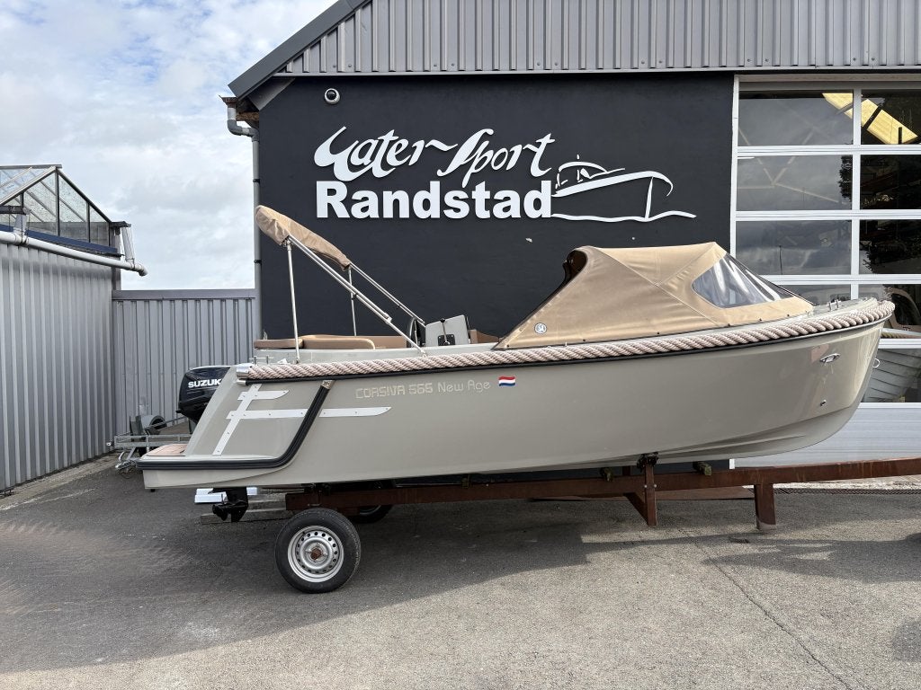 Corsiva 565 New Age | Suzuki 20 PK | In Nieuwstaat | Sloep, Watersport en Boten, Niet ingevuld, Overige typen, Niet ingevuld, Zo goed als nieuw