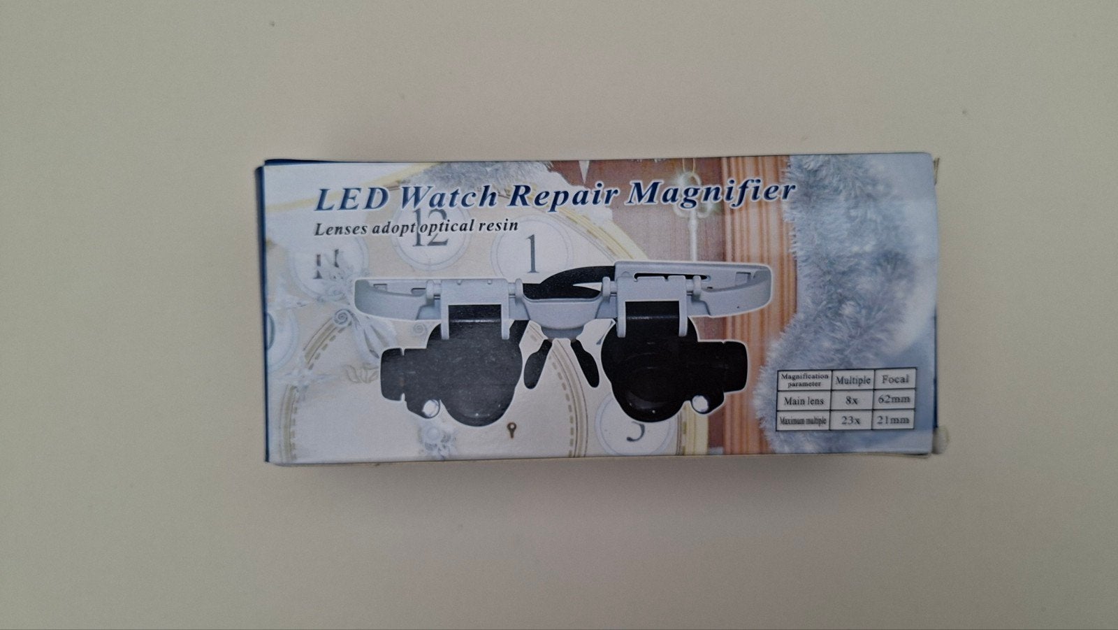 LED Watch Repair Magnifier, Verzenden, Staal, Overige merken
