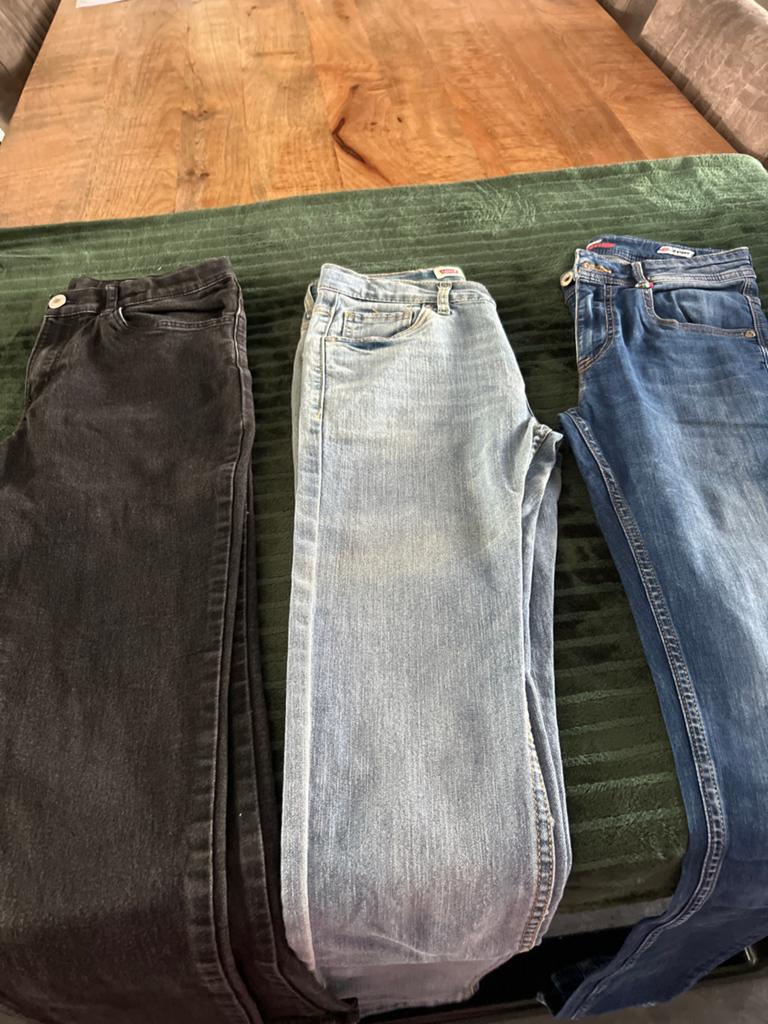 3 broeken maat 164, Ophalen, Gebruikt, Jongen, Broek