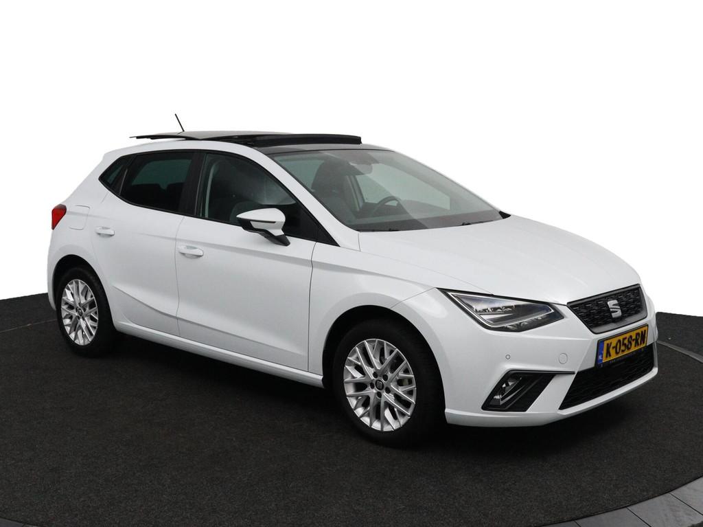 Seat Ibiza 1.0 TSI Style Business Intense Plus wit, Auto's, Euro 6, Bedrijf, Handgeschakeld, Onderhoudsboekje