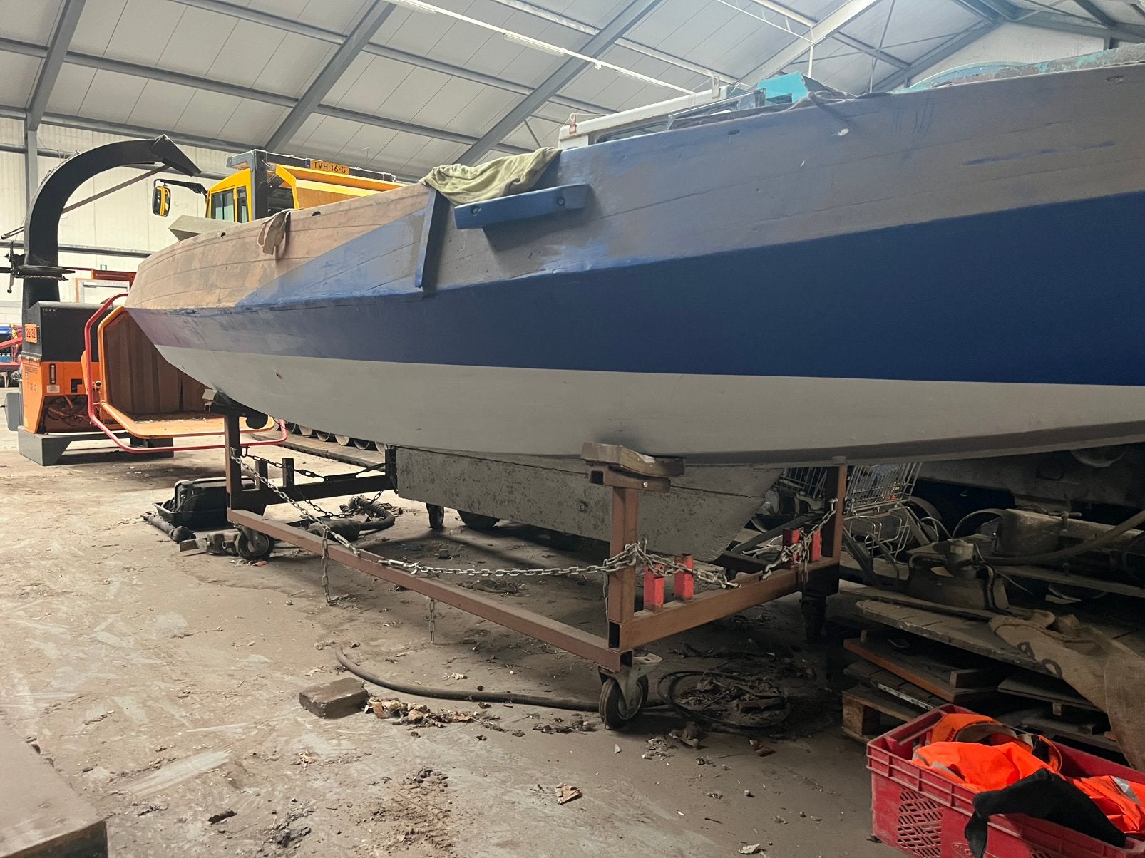 Te koop verstelbare stallingsbok / bootbok, Watersport en Boten, Accessoires en Onderhoud, Ophalen, Gebruikt, Overige typen