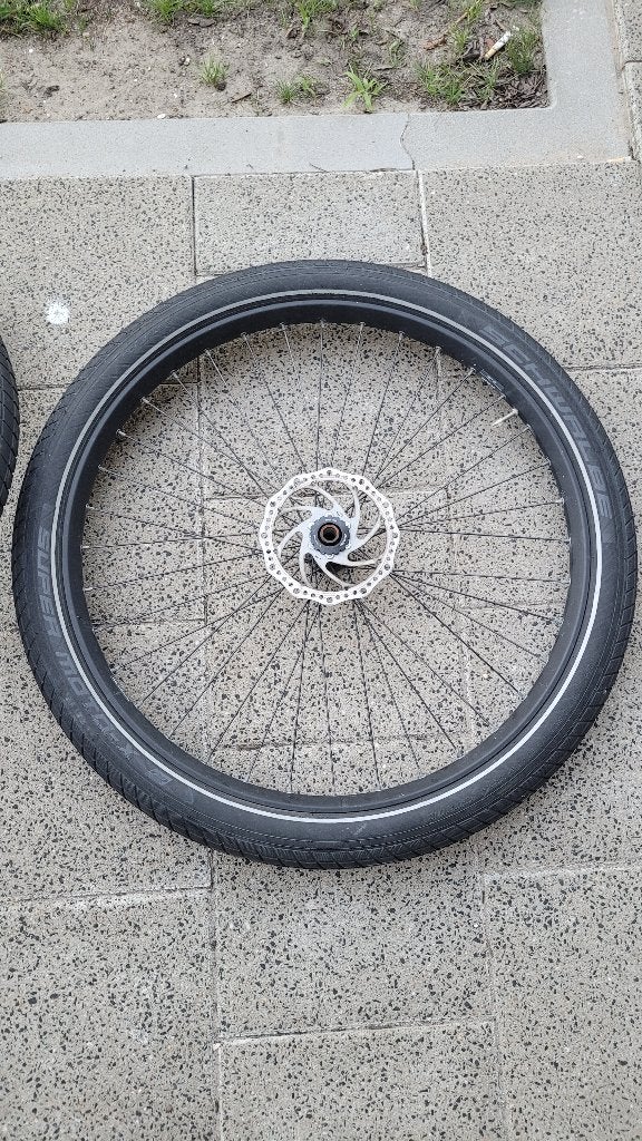 Bike wheels with Enviolo City gear, Ophalen, Gebruikt, Elektrische fiets, Wiel