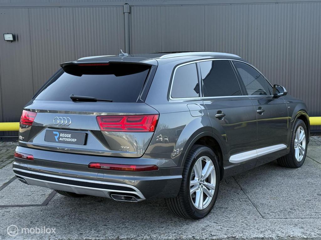 Audi Q7 3.0 TDI quattro S-Line GRIJS KENTEKEN | PANODAK |, Auto's, Bestelauto's, Gebruikt, Euro 6, 2069 kg, Automatische klimaatregeling