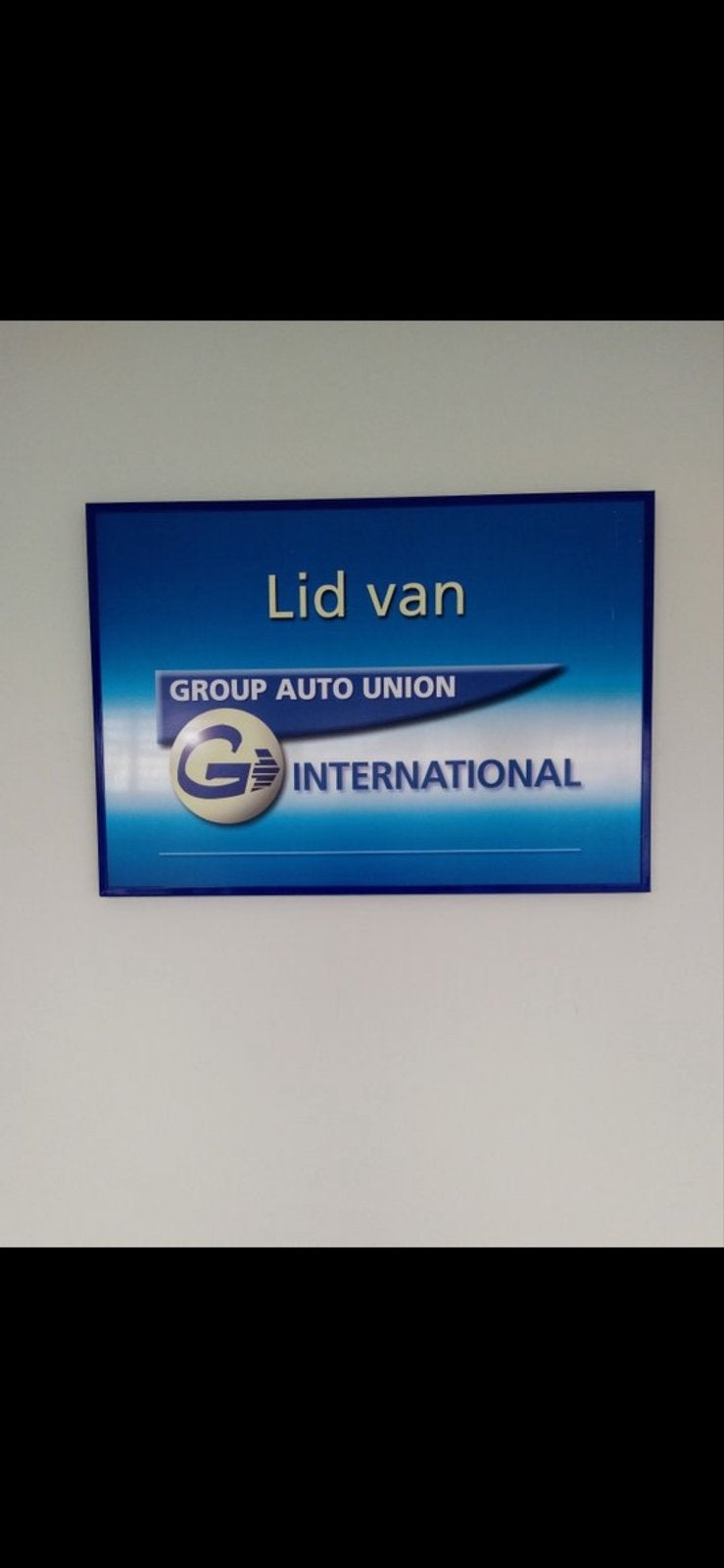 Group Auto Union International Dealerbord, Ophalen