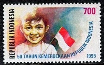 Indonesie 1995 -ZBL1634 -Wereld postzegeltentoonstelling, Ophalen of Verzenden, Postfris, Zuidoost-Azië