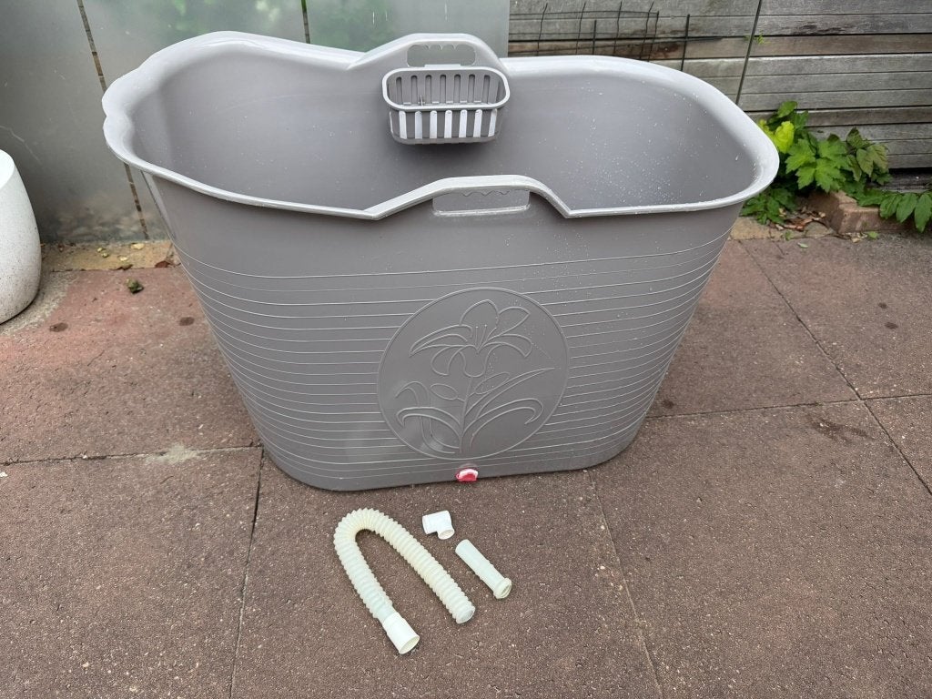 Zitbad / Badkuip voor volwassenen - draagbaar plastic bad, Ophalen, 50 tot 100 cm, Zo goed als nieuw, Minder dan 100 cm