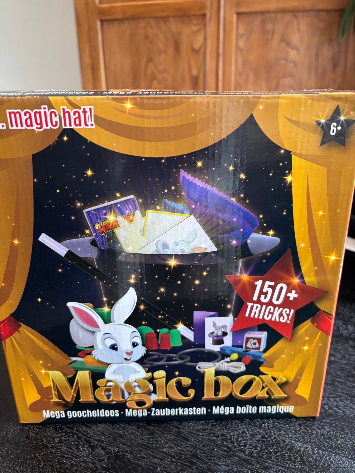 Magic Box Mega Goocheldoos met 150+ Trucs, Ophalen, Zo goed als nieuw, Jongen of Meisje
