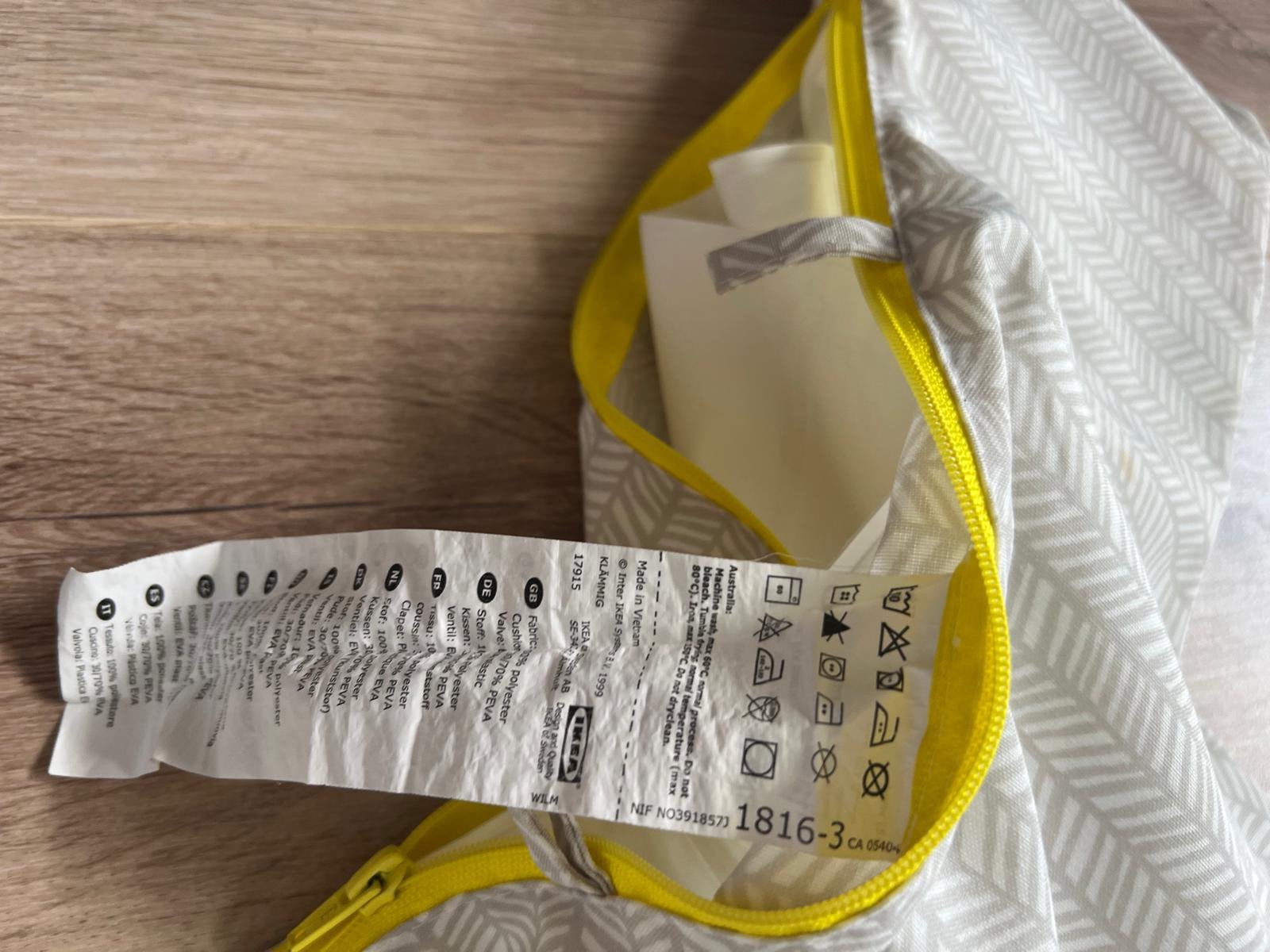 Ikea kinderstoel, Ophalen of Verzenden, Zo goed als nieuw, Aankleedkussen