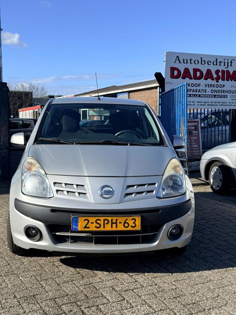 Nissan Pixo 1.0 Look S/S, Euro 5, Stof, Gebruikt, 4 stoelen