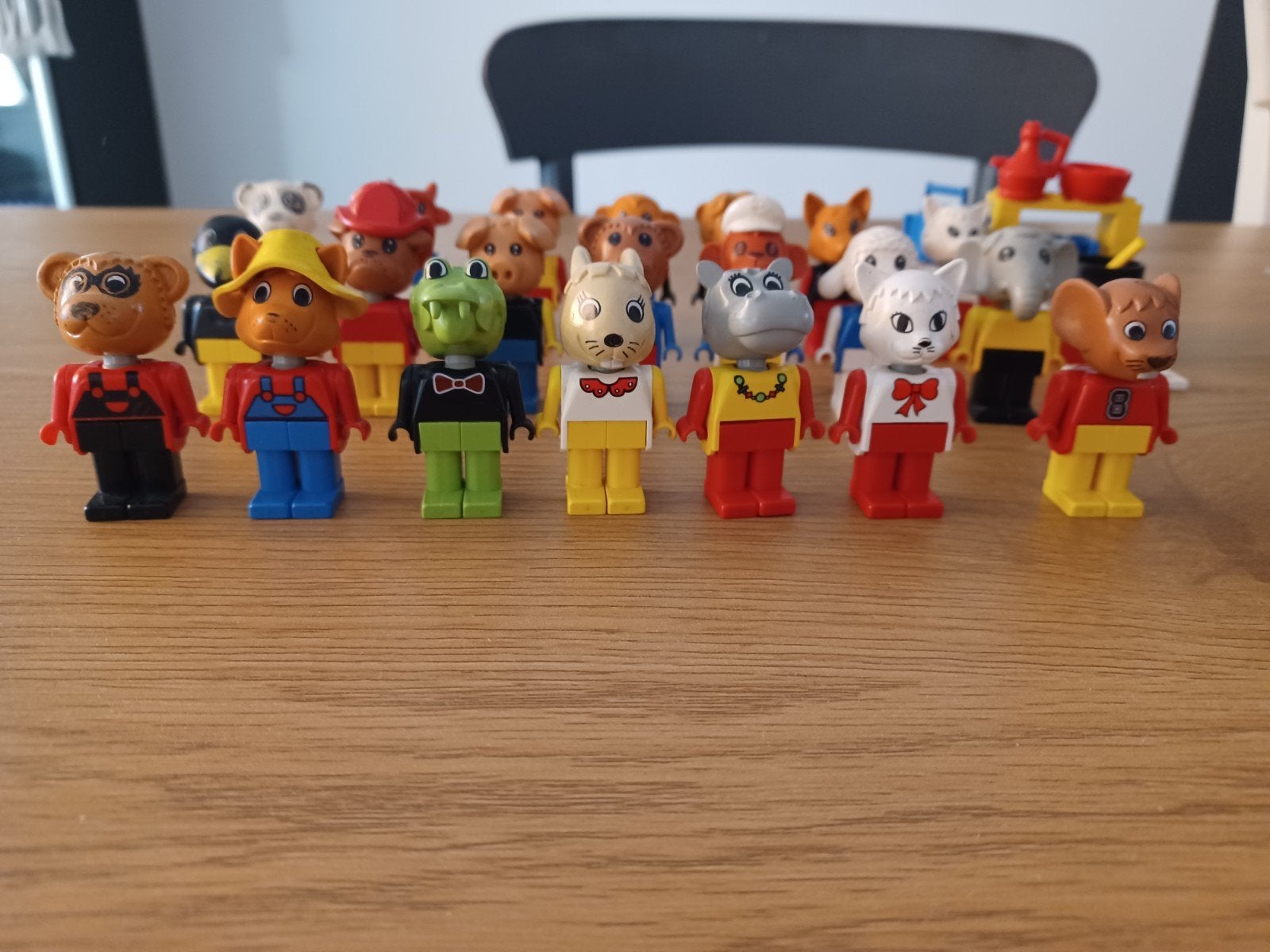 Zeldzame Lego Fabuland figuren/poppetjes, Gebruikt, Overige thema's, Lego, Ophalen of Verzenden