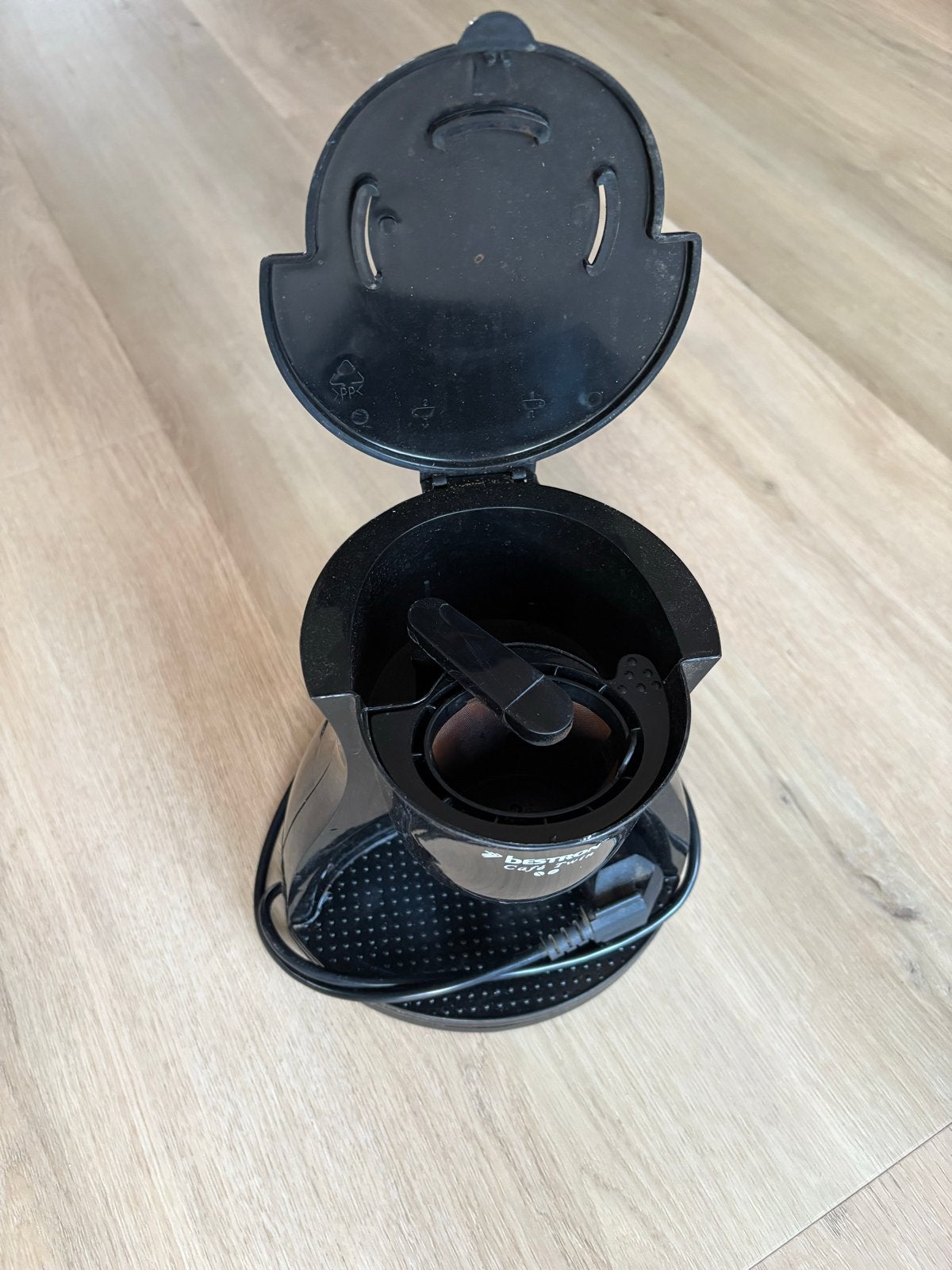 Bestron Café Twin Koffiezetapparaat - Compact en Handig, Gebruikt, Koffiemachine, Gemalen koffie, Ophalen of Verzenden