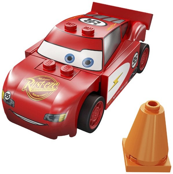 lego 8200-1 lego Cars Radiator Springs Lightning McQueen, Gebruikt, Lego, Ophalen of Verzenden, Compleet