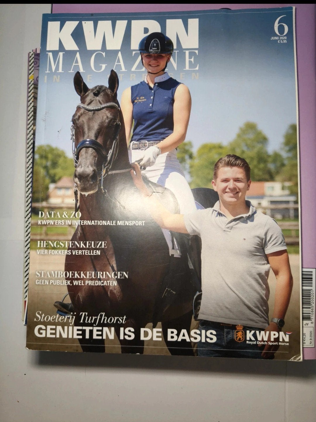 Kwpn Magazine Juni 2020, Boeken, Ophalen of Verzenden, Gelezen, Overige typen