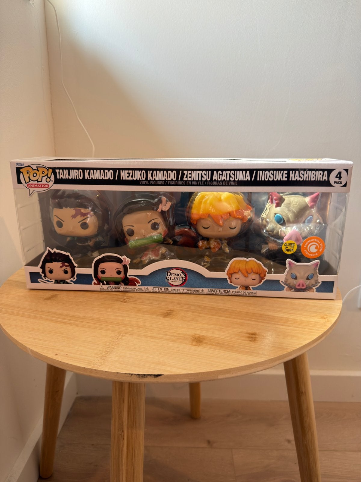Funko Pop! Demon Slayer 4 pack, Ophalen of Verzenden, Zo goed als nieuw