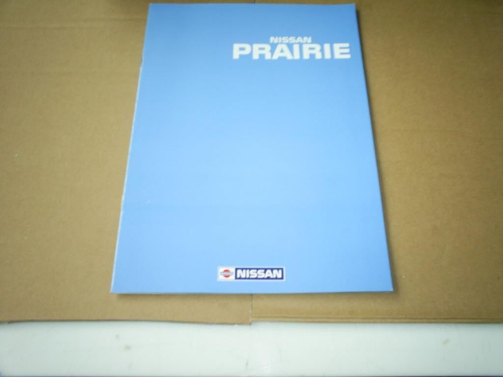 Nissan Prairie 1990 16 pag., Verzenden, Zo goed als nieuw, Nissan