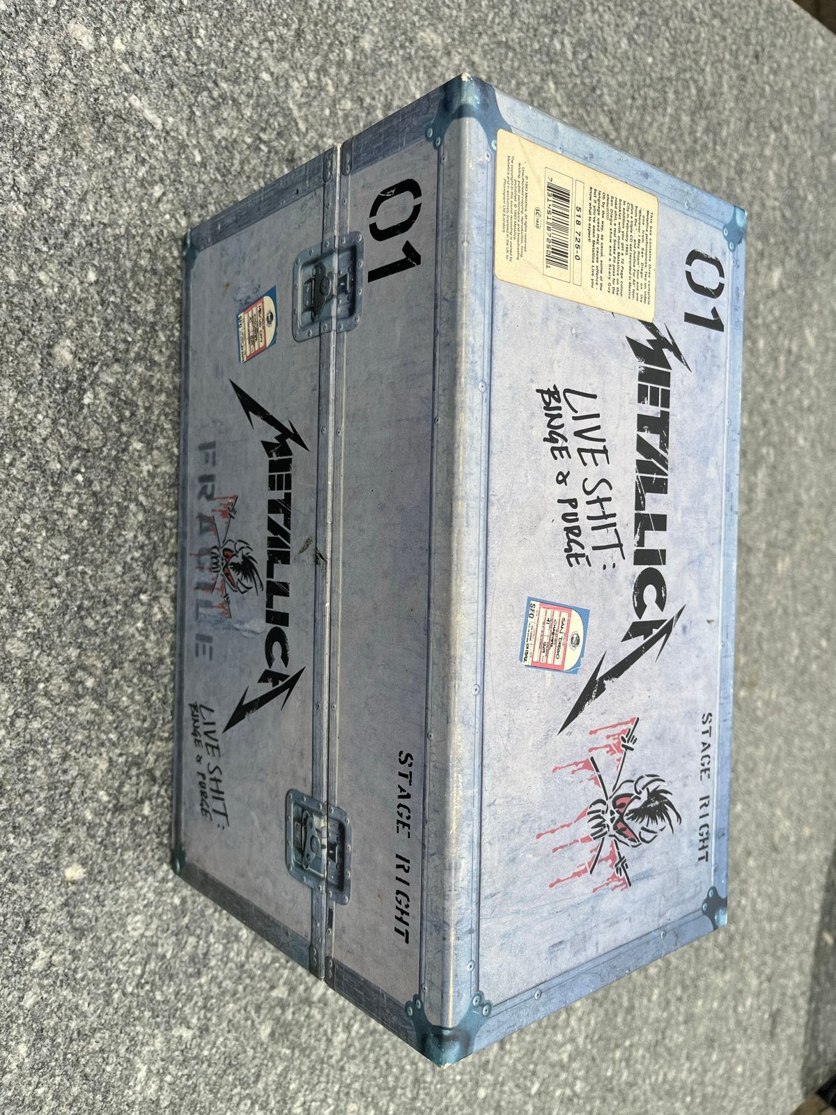 Metallica Live Shit: Binge & Purge Box Set (Gebruikt), Vanaf 16 jaar, Ophalen of Verzenden, Gebruikt, Engels