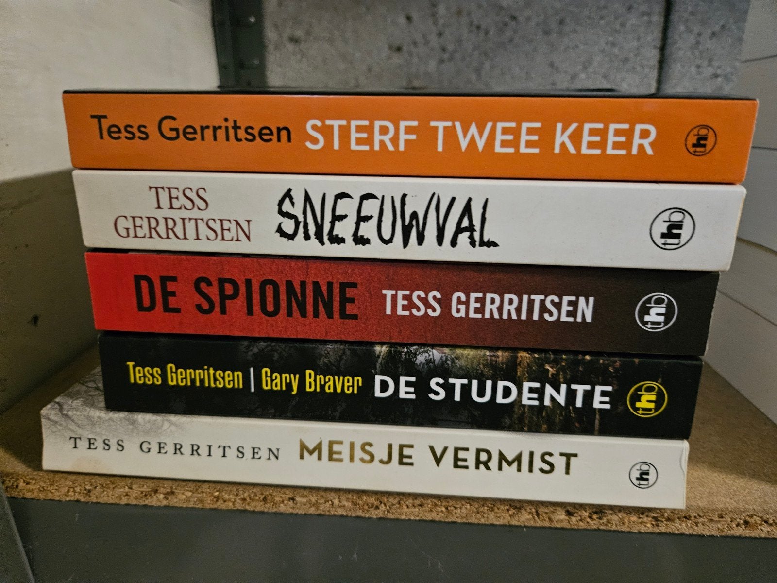 Thrillers van diverse auteurs, o.a. M.J. Arlidge, Boeken, Ophalen, Zo goed als nieuw, M.J. Arlidge, Tess Gerritsen, Daniel Cole