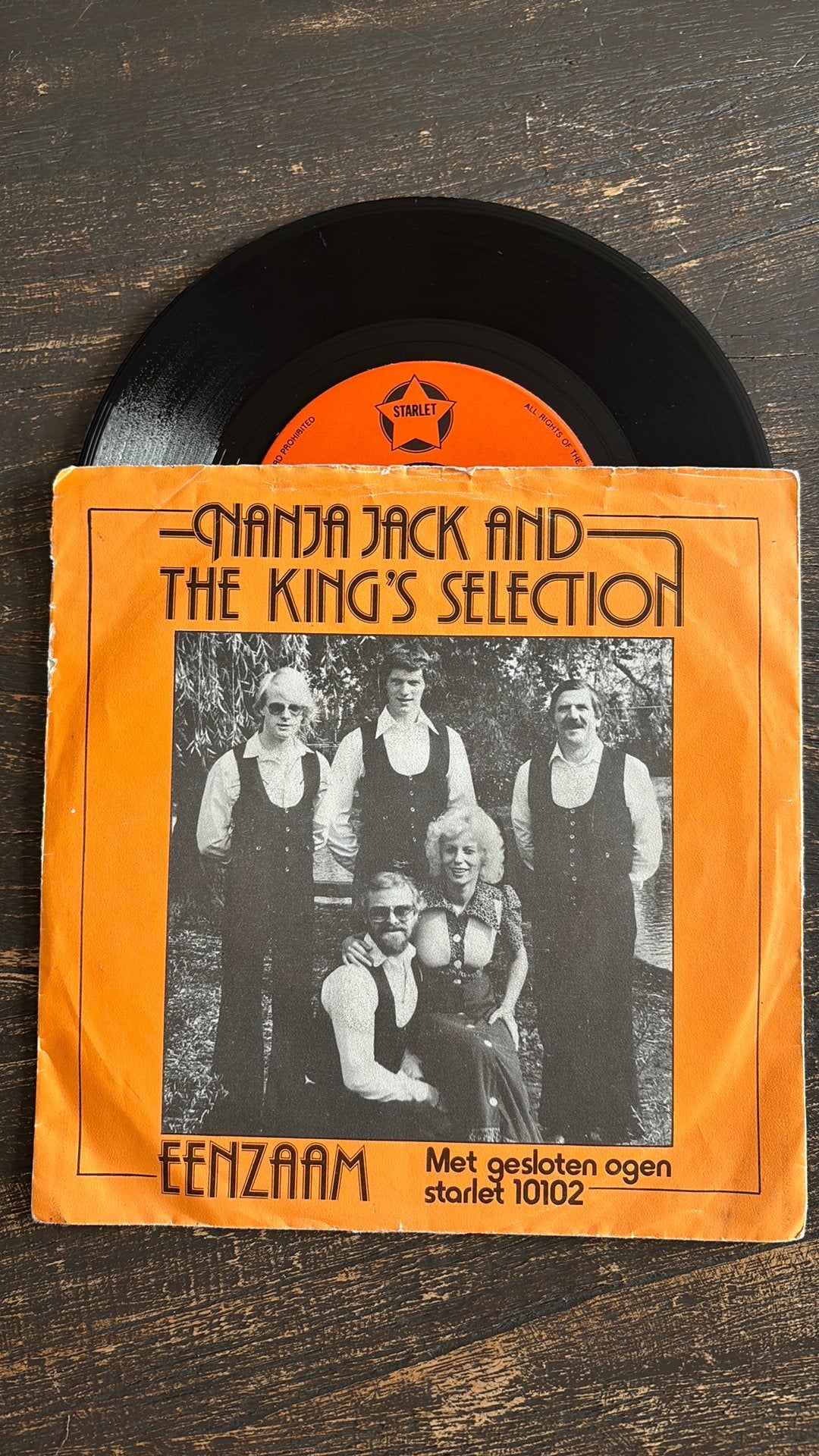 Nanja Jack & the King’s Selection - Eenzaam, Ophalen of Verzenden, Zo goed als nieuw, Pop
