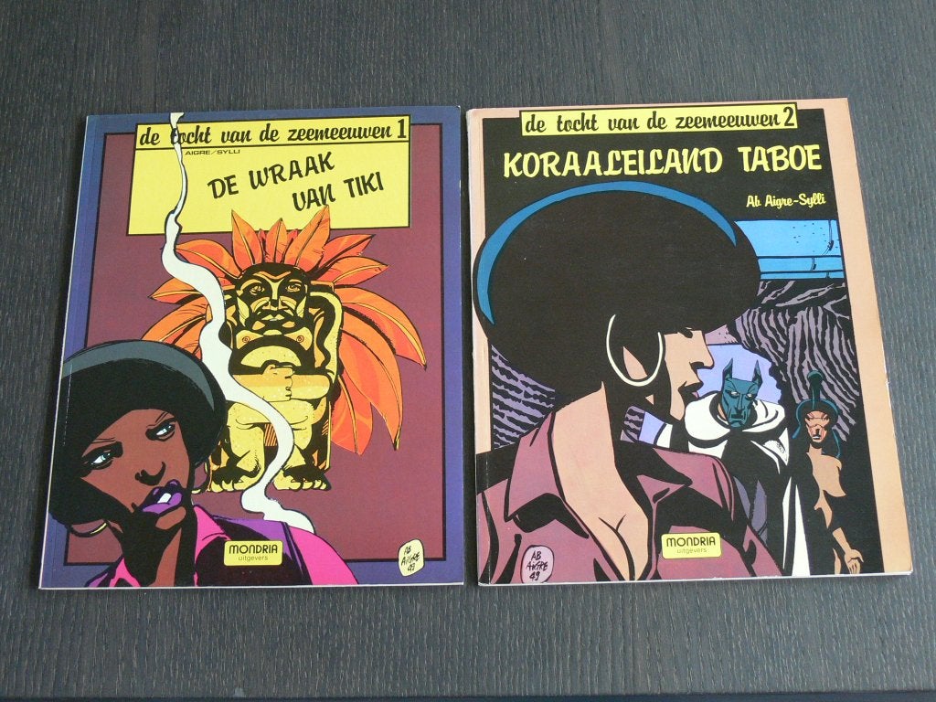 De tocht van de zeemeeuwen - 2 delen, Meerdere stripboeken, Ophalen of Verzenden, Gelezen
