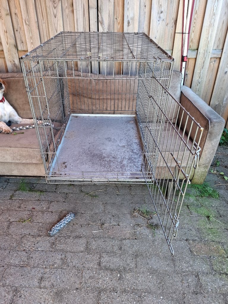 Extra stevige draadbench 2x, Ophalen, Gebruikt