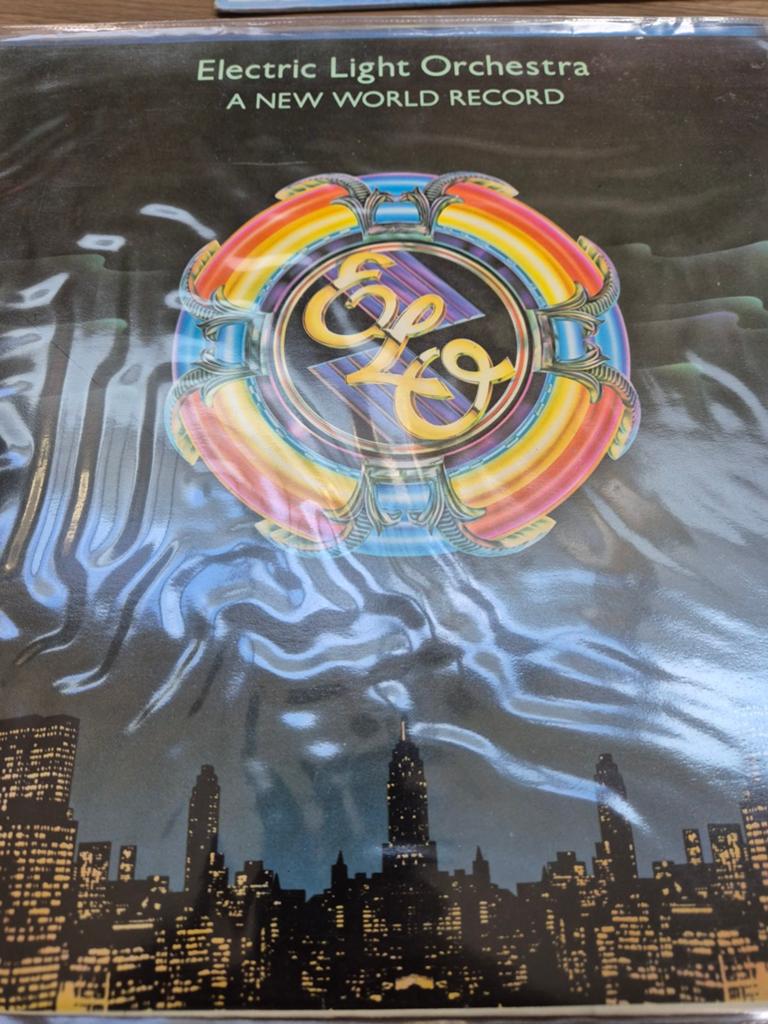 ELO - A New World Record LP (1976), Ophalen, Gebruikt, Originele persing, 1970 - 1979