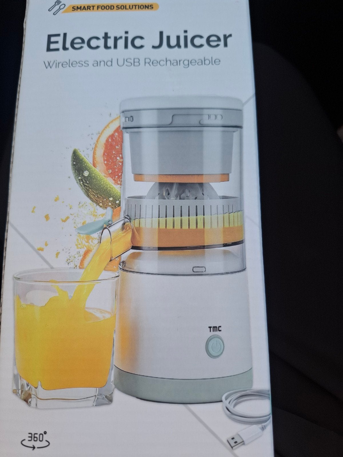 Draadloze elektrische citruspers, Ophalen of Verzenden, Nieuw, Citruspers