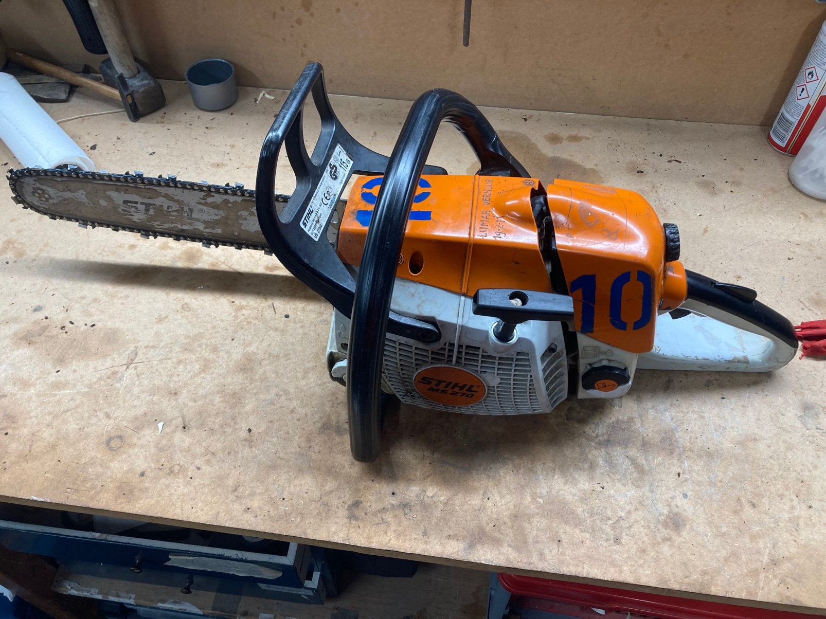 Stihl Ms270, Ophalen, 70 mm of meer, Kettingzaag, Zo goed als nieuw