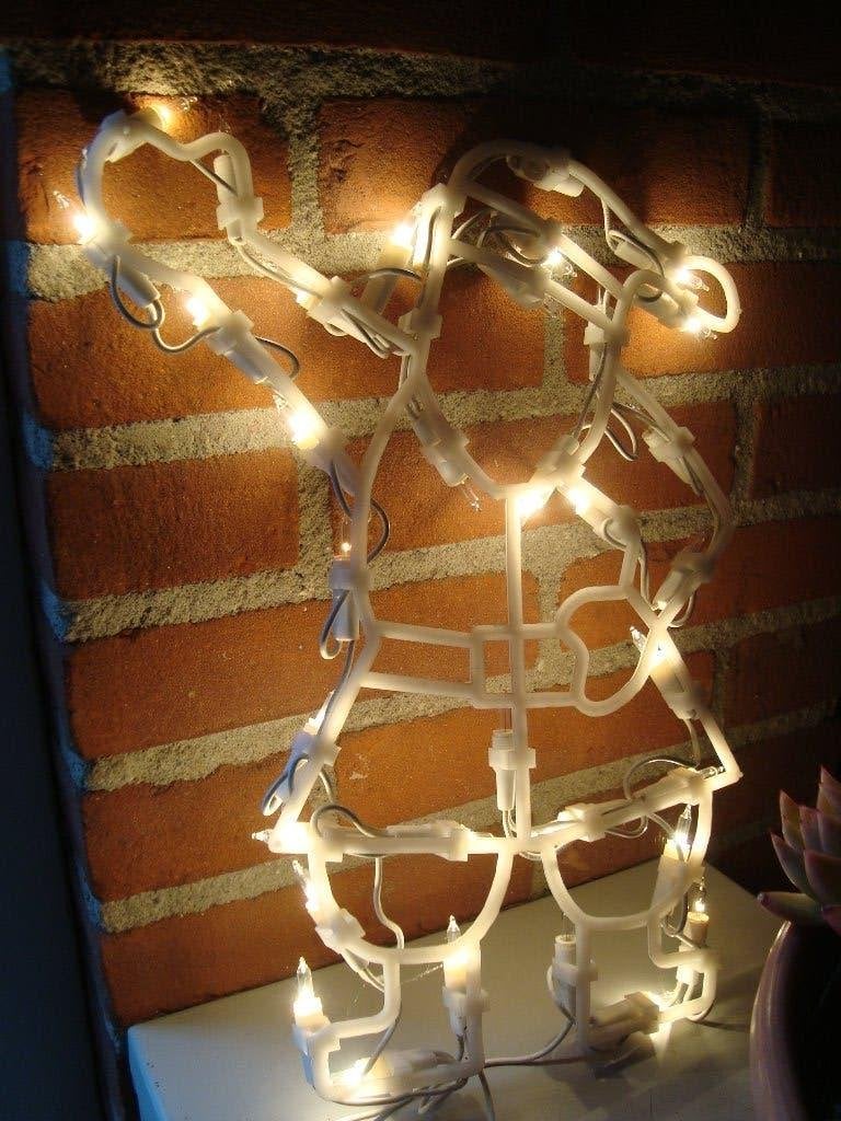Kerstman met licht, Diversen, Ophalen of Verzenden, Zo goed als nieuw